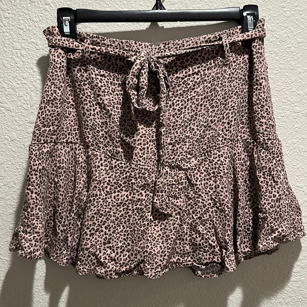 Leopard Skort - Sz M